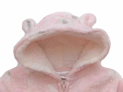 Kojenecký overal růžový pro dívky