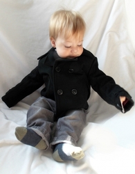 Little Gent chlapecký zimní kabát