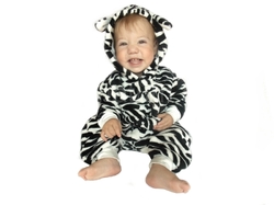 Nursery Time Kojenecká kombinéza - zebra