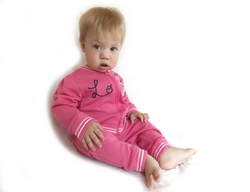 2dílná souprava kojeneckého oblečení pro holčičky