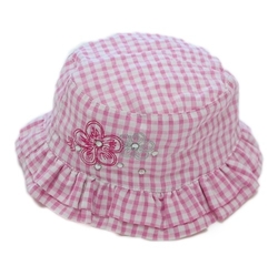 Kojenecké oblečení|Kojenecký klobouček růžový dívčí
