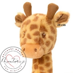 Plyšová žirafa pro miminko od narození Keel Toys z Velké Británie