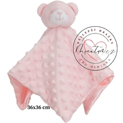 Soft Touch usínáček medvídek růžový