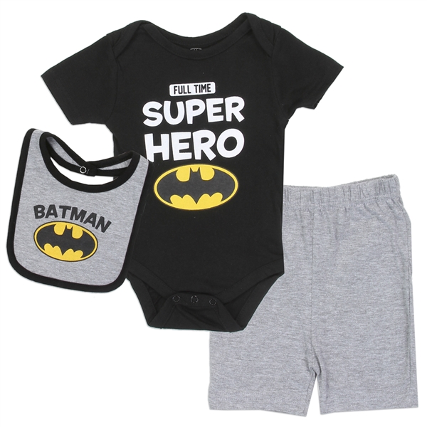 DC Comics Batman souprava body, šortky, bryndák