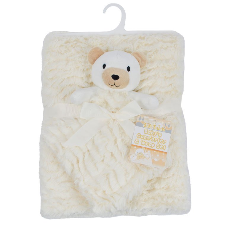 Set deka pro miminko a muchláček pro miminko medvídek