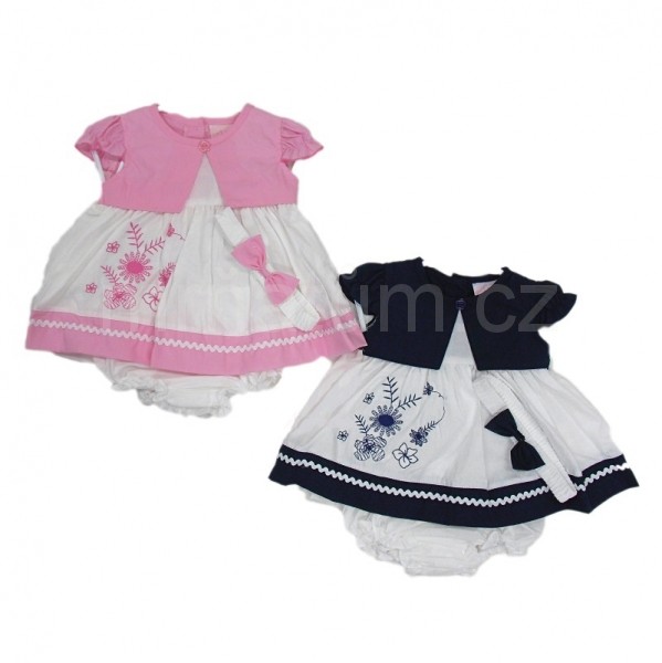 Překrásné kojenecké šaty a šatičky pro miminko 68 3-6 m