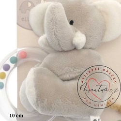 Chrastítko pro miminko skvěle hravý slon ELLI