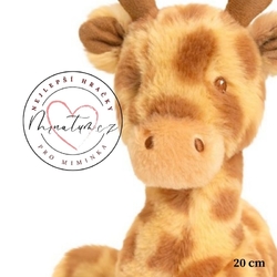Keel Toys plyšové hračky pro miminka holčičku i kluky od narození, Plyšová žirafa 20 cm